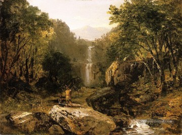 John Frederick Kensett œuvres - Catskill Montagne paysage luminisme John Frederick Kensett